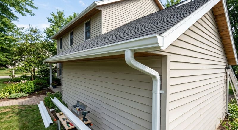 Continuous Gutter Installation in Sacramento, CA