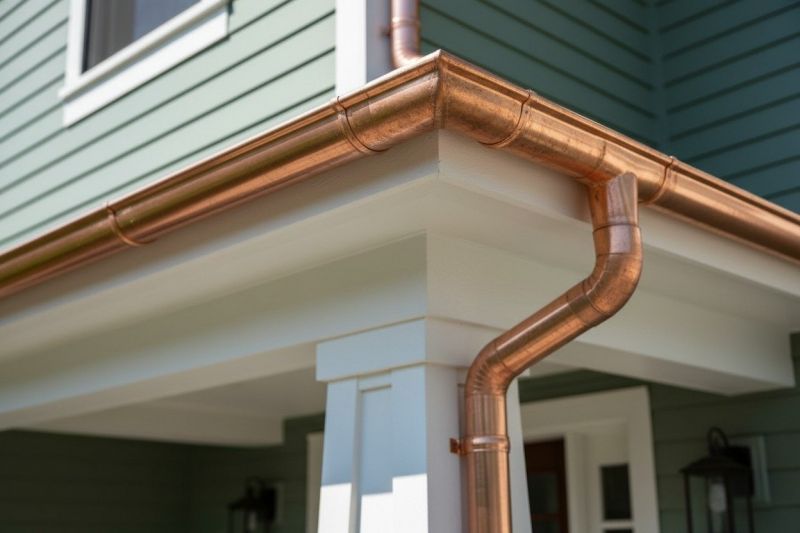 Copper Gutter Replacement in Mcdonough, GA