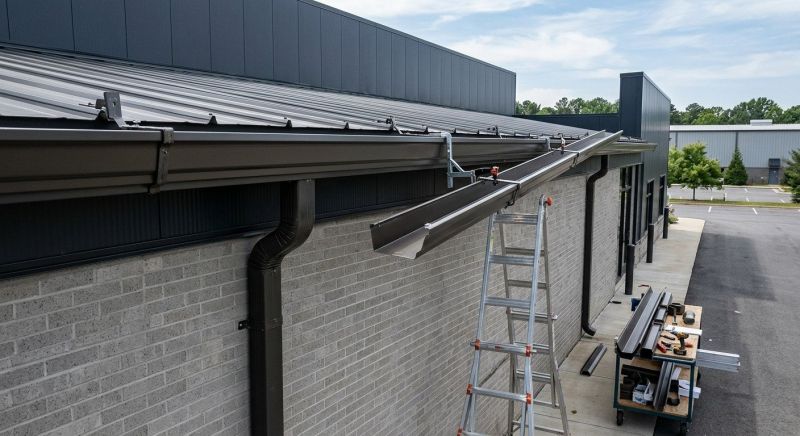 Commercial Gutter Installation in Mcdonough, GA