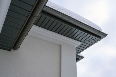 Completed Commercial Gutter System