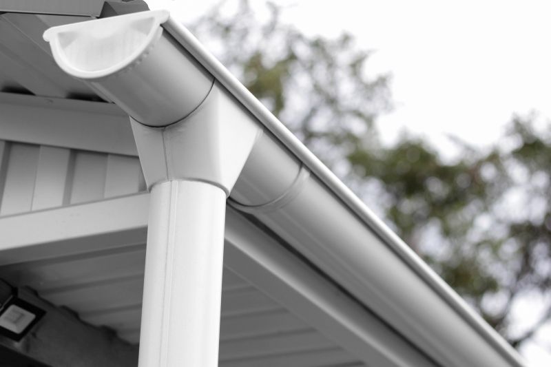 Commercial Gutter System Close-up