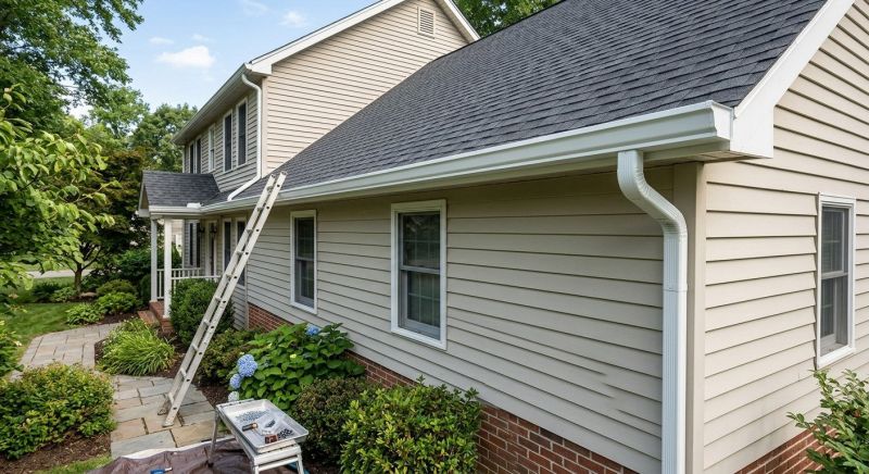 Continuous Gutter Installation in Mcdonough, GA