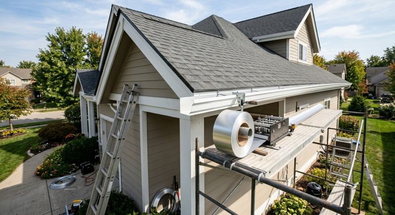 Continuous Gutter Installation in Roseville, CA