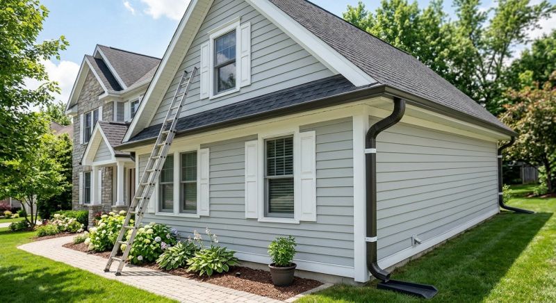 Continuous Gutter Replacement in Roseville, CA