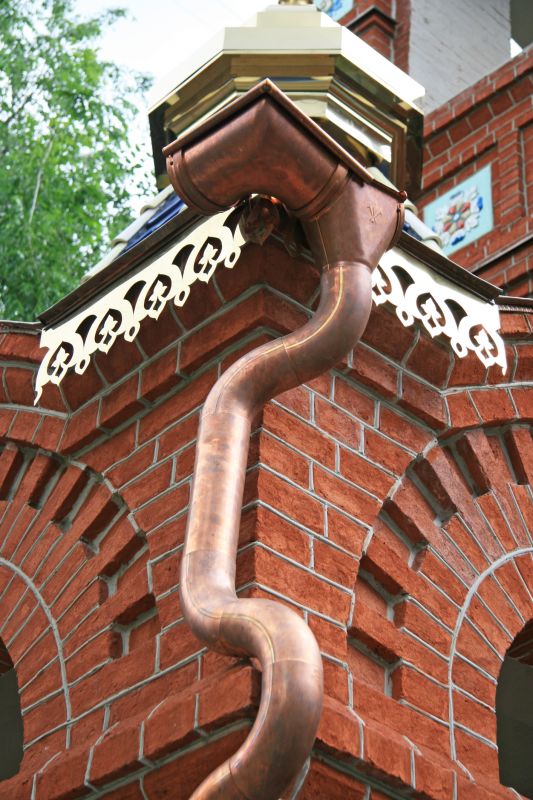 Copper Downspout Installation in Clarksville, TN