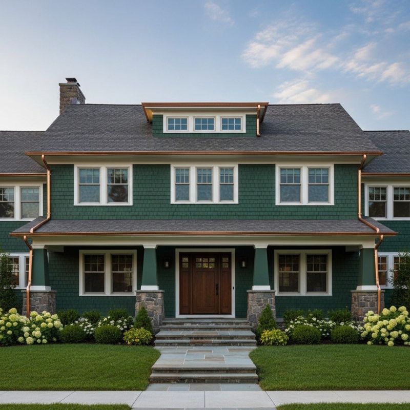Copper Gutter Replacement