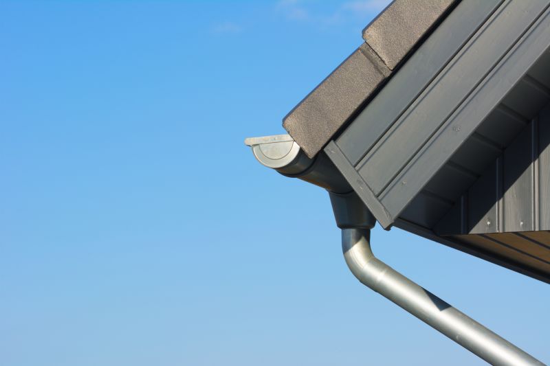 Galvanized Gutter Installation