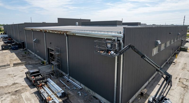 Industrial Gutter Installation in Sacramento, CA