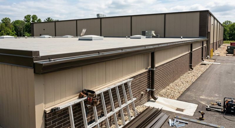 Industrial Gutter Installation in Mcdonough, GA