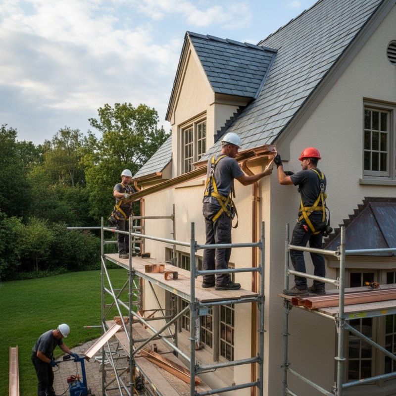 Why Copper Gutters Are A Smart Investment For Commercial Properties