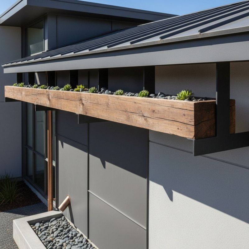 Wooden Gutter Replacement